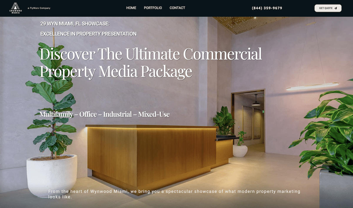 Property Media Package Showcase 